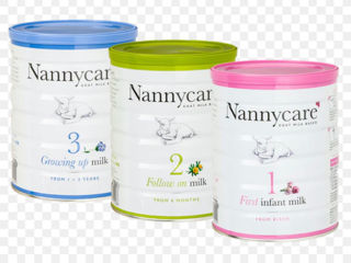 (7) Nannycare 1, 2,3 cu vit D, C și calciu, Fara ulei de palmier, lapte praf degresat, maltodextrină