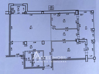 Apartament cu 3 camere, 121 m², Centru, Chișinău foto 5