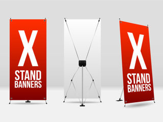 Standuri mobile X-stand, Rollup la prețuri accesibile/ Мобильные стенды по выгодным ценам