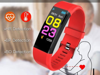 Bratara inteligenta smart fitness smart band foto 10