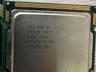 Vind procesor pentru PC Core i3-530 2.93Ghz - 100 lei