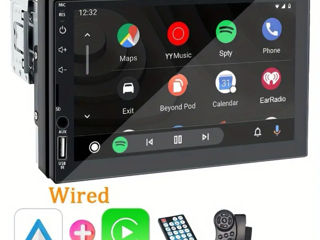 Automagnetola noua Android auto 1din cu display de 7 inch foto 2