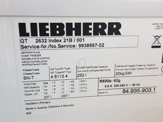 Ladă frigorifică, (congelator) Liebherr GT 2632, 237 L foto 6