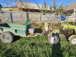 Tractor 18 cai putere Zubr freză, plug nu răspund la mesaje doar prin apel foto 5