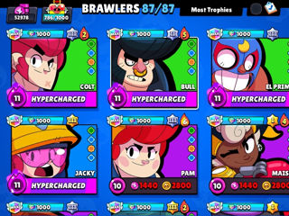 Brawl stars  53k trofeie