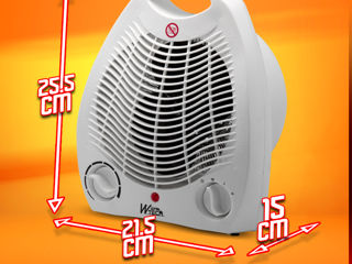 Aerotermă cu ventilator 2000W – Warmtech WTFH2000 / Euromaster.MD foto 3