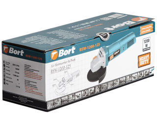Polizor unghiular Bort BWS-1200-125 promotie 699 lei, garantie 12 luni foto 4
