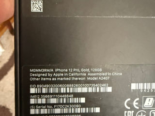 iPhone 12 Pro Gold 128gb foto 3