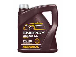 Ulei de motor MANNOL 7907 Energy Combi LL 5W-30 4L foto 1