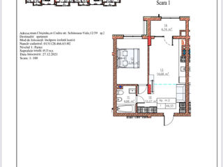 Apartament cu 1 cameră, 48 m², Telecentru, Chișinău