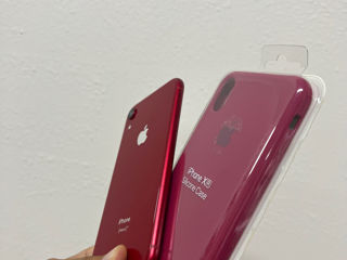 Iphone XR 64gb red product + husa / sticla cadou foto 2