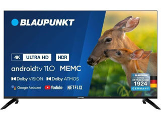 Телевизор Blaupunkt 65UBC6000   большая диагональ всего за 458 леев в месяц, аванс - 0!