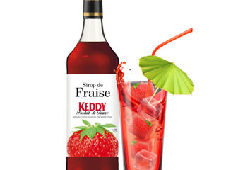 Sirop De Căpșună Strawberry De La Keddy Franța, 1l, Livrare Moldova