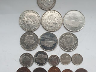 Monede Olanda, Italia, Anglia, Portugalia.  foto 1