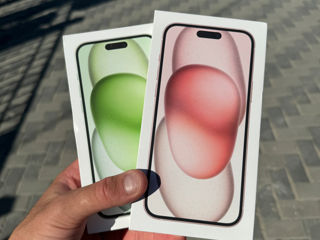 iPhone 15 Plus Pink & Green 128Gb Sigilate!