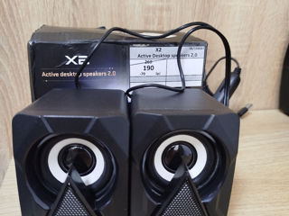 X2 Active Desktop Speaker 2,0.  190lei