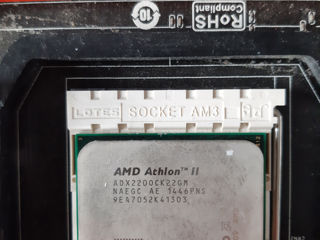 Материнская плата Socket AM3 Biostar A780L3C2 ver:7.0  с процессором foto 3