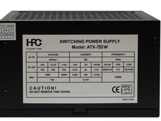 Блоки питания HPC 750W  Active PFC, Sursă calculator / PSU доставка - самовывоз магазин Botanica new foto 2