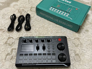 MagicCubic F9 Mixer Audio SoundCard Profesional foto 2