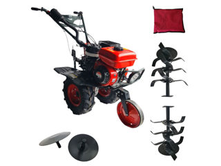 Motocultor (Cultivator) pe benzina - Elefant E3 7 CP. Accesorii incluse!