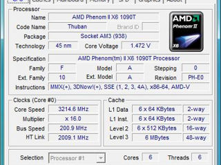 AMD Phenom II X6-1090T foto 2