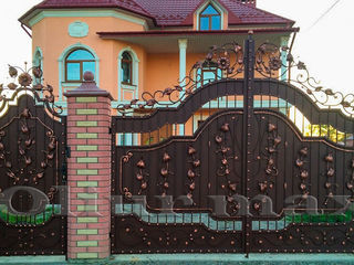 Козырьки , ворота,  заборы, решётки, металлические  двери  и другие изделия из металла. foto 5