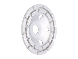 Disc diamant in doua randuri pentru slefuit 125 mm