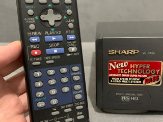 Sharp VC-RA55 Кассетный VHS Видеомагнитофон foto 2