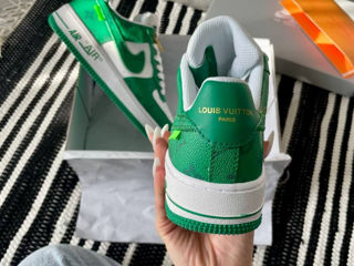 Nike Air Force 1 Low x Louis Vuitton By Virgil Abloh White/Green Women's foto 5