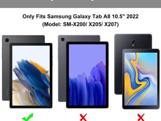 Husă cu tastatură pentru Samsung Galaxy Tab A8 2022 10.5 inch foto 3