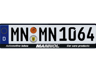 Рамка для номерного знака MANNOL 1064 License Plate Frame