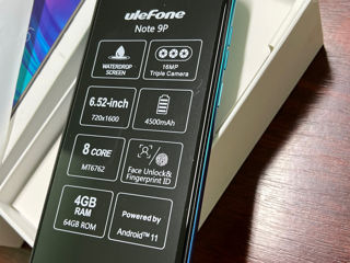 Ulefone Note 9P 64gb nou + cadou