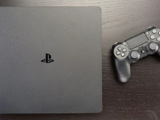 PlayStation 4 Slim 500GB Прошитая PS4 + игры