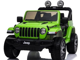 Mașinuță electrică Jeep Wrangler Rubicon (culori diverse) RWJ555 / Электромобиль Jeep Wrangler foto 3