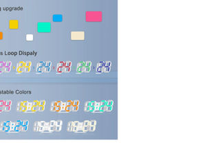Часы-Мультиколор 10 режимов. Хамелеон=3D=LED=с пультом. Показывают температуру в комнате. Новинка! foto 8