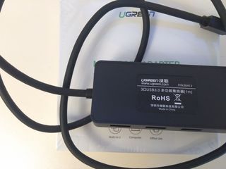 USB HUB и Card Reader - Ugreen 5 в 1 Card Reader + USB HUB + Micro USB. foto 6