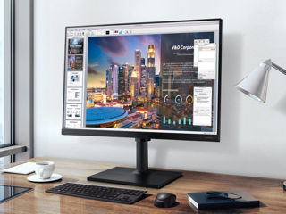 Samsung F27T450FQR 27in LCD, LED Computer Monitor, 1920 x 1080
