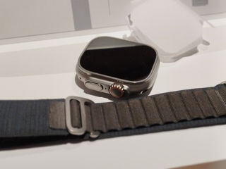 Apple Watch Ultra 2, GPS + Cellular, Carcasa Titanium 49mm, Blue Alpine Loop - Small