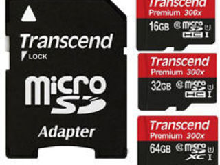 Карты памяти microSD и SD - Transcend Kingston SanDisk! Новые - дешево - гарантия ! foto 3
