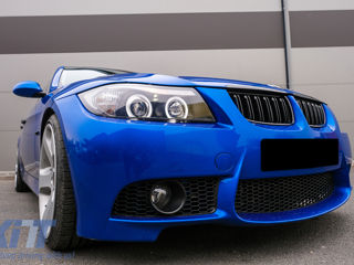 Livrare Gratuita Grile M Nari BMW Seria 3 E90 E91 Pre-LCI (2005-2008) Negru Lucios foto 9