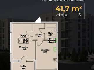 Apartament cu 1 cameră, 42 m², Centru, Orhei foto 4
