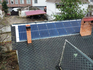 Set stație solară la cheie On-Grid Комплект солнечной станции под ключ 5; 6; 8; 10; 15 kw foto 5