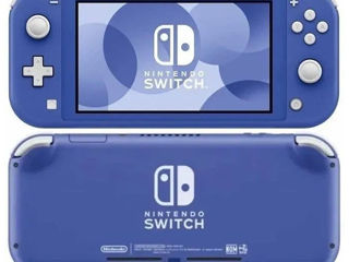 Consola portabila pentru jocuri Nintendo Switch Lite Blue foto 3