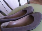 Новые туфли 39р замша натуральная на удобном небольшом каблуке кофейного цвета! foto 4