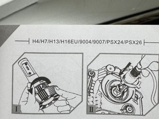 LED kit H4/H7/H13/H16EU/9004/9007/PSX24/PSX26 foto 7