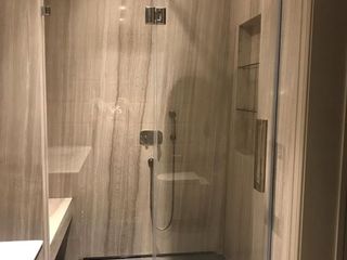 Saune din sticlă călită, cabine de duș din sticlă foto 5