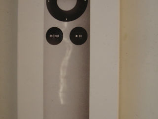 Пульт APPLE Remote for AppleTV, MM4T2ZM/A, gen 1,2,3, original, NOU, sigilat. – 300lei foto 1