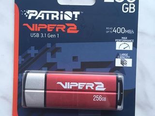 Продаю USB Flash 256 Gb, USB 3.1 "Patriot Viper 2" (400 MB/S Read Speed) foto 6
