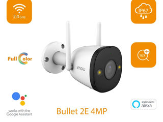 Difuzor, Alarma, 4mp fullcolor imou bullet 2 новые камеры видеонаблюдения supraveghere video foto 7