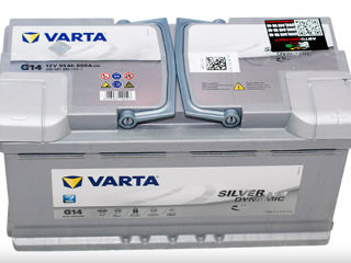 Аккумуляторы Varta AGM 95Ah--4500lei,Bosch-S5,S6,Exide,Mutlu,AGM-Gel,Start-Stop